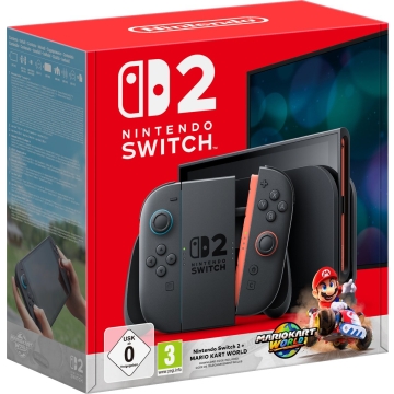 Nintendo Switch 2 Console + Mario Kart: World Bundel (Zwart)